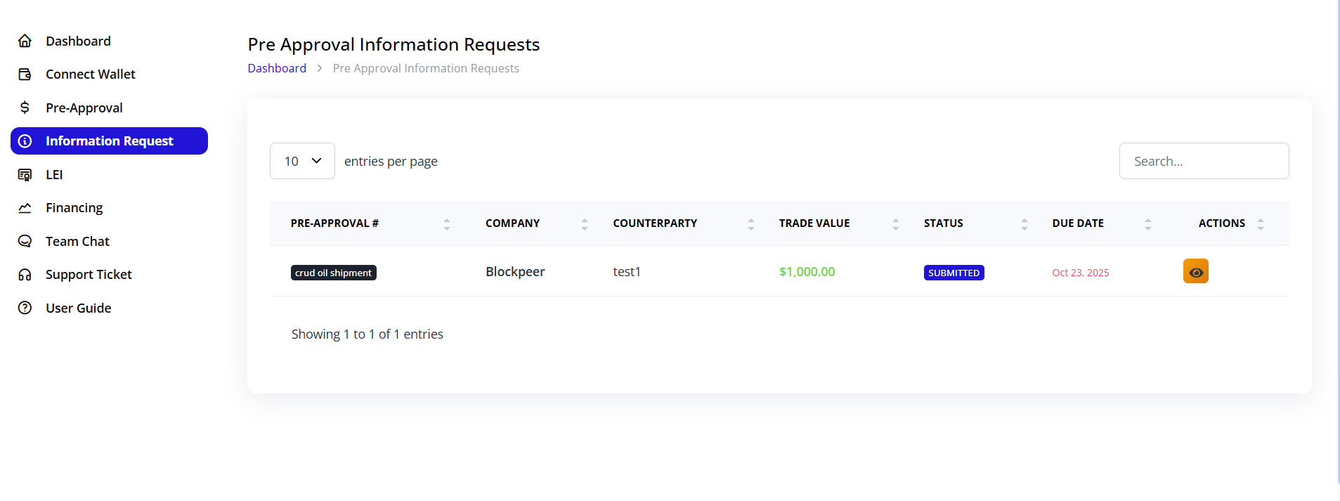 Information Requests